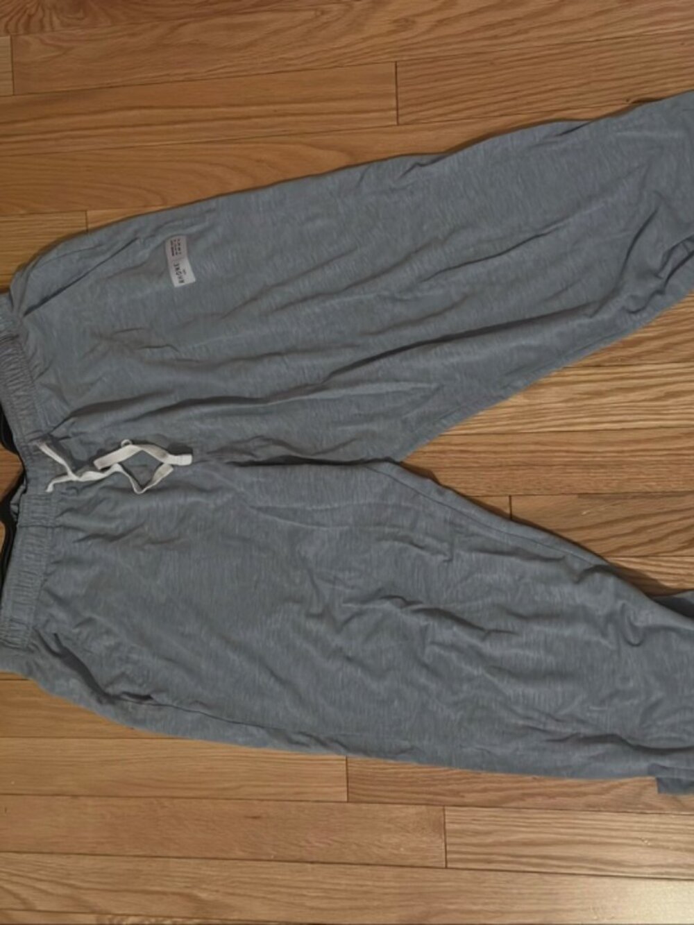 Rhone Essentials Men's Lounge Pants — Heather Gray, Size M